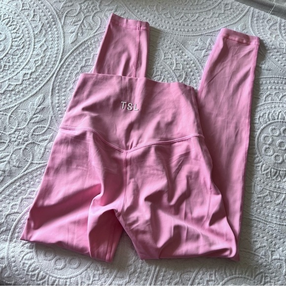 TSL‎ COLLECTION high waisted hot pink leggings - Picture 1 of 4